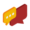 Illustration of speech bubbles
